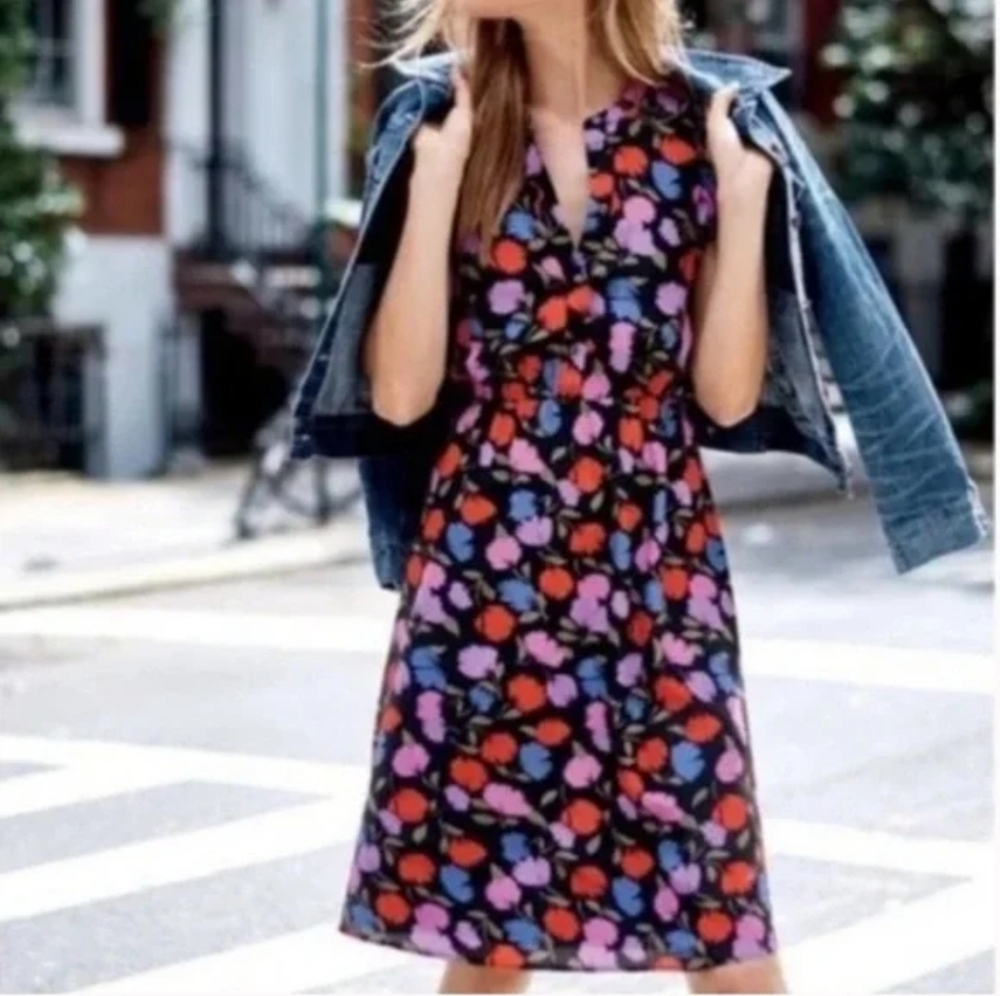 J. Crew Pink Sundress Sleeveless Halter Casual